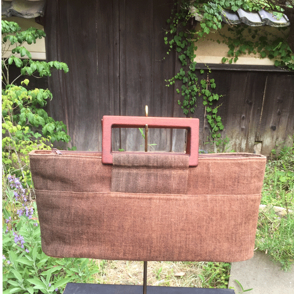 柿渋染めボカシ、ビッグバッグ12104