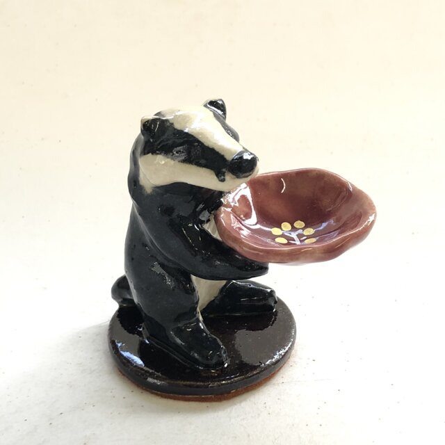 陶ちょっと持っててねスタンド「あなぐま」