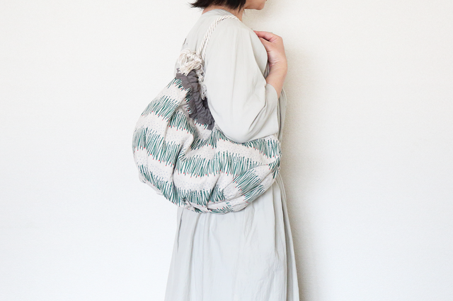 リネンフラッフィーバッグ "grassland"の画像1枚目