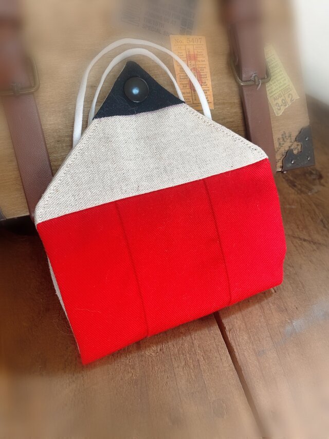 ☆マスクケース☆仮置きマスクケース☆赤鉛筆☆ランチ☆給食☆