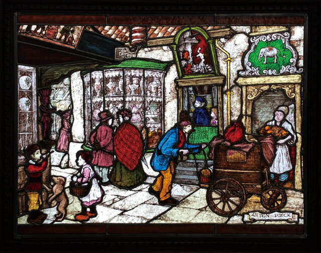 ステンドグラスパネル　セントポーリア 楽天市場】ステンドグラス パネル 住宅用 4つのガラス 格子