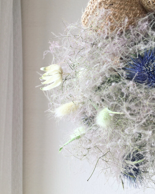 スモークツリーのフライングフラワーボールc ※ラッピングは別途