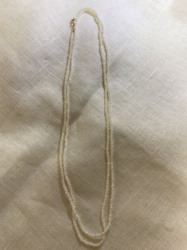 パールのネックレスの画像1枚目