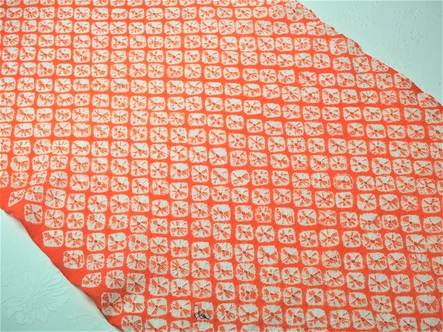 お人形用の古布着物 和の床の間飾り 総絞り（カノコ絞り）羽織リメイク お人形用の古布着物 和の床の間飾り 総絞り（カノコ絞り）羽織