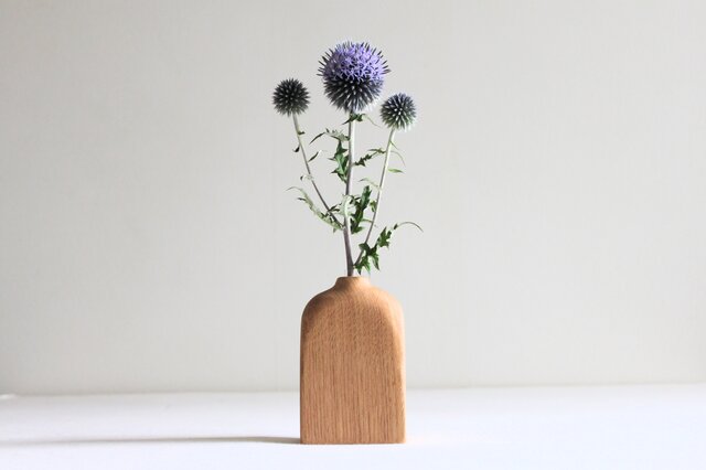 木の花瓶【クリ】の画像1枚目