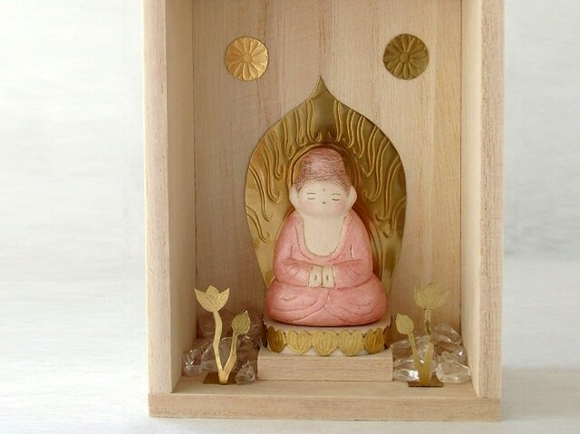 受注製作】 阿弥陀如来 桐箱飾り | iichi 日々の暮らしを心地よくする