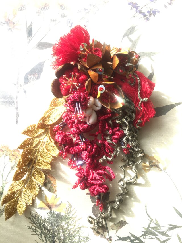 灼熱の花束　corsage