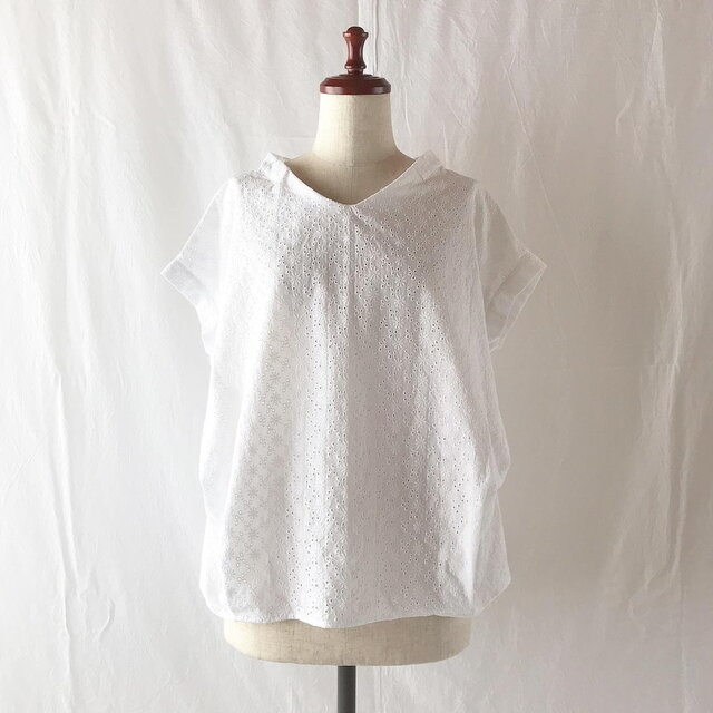 一枚でスタイル決まるNEW涼風ブラウス2020（レース×ダブルガーゼ）