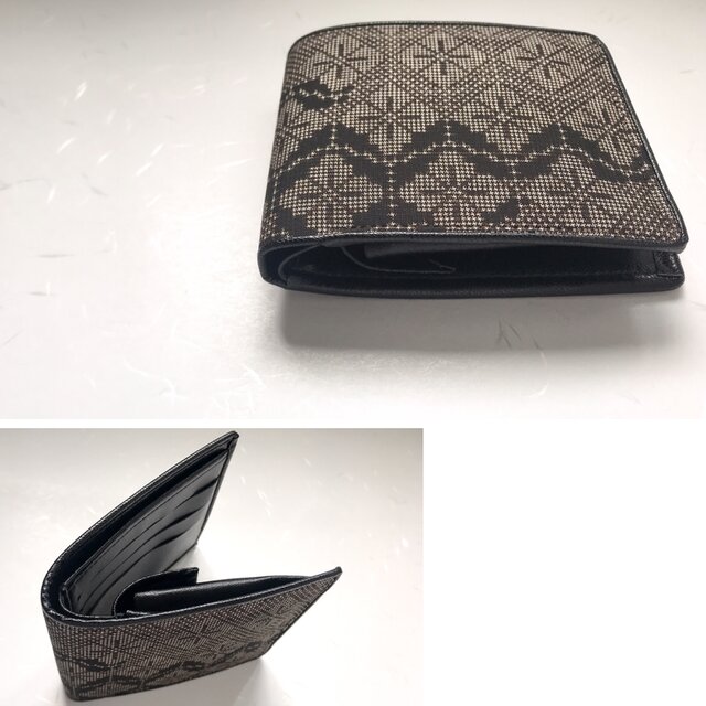 奄美大島紬の折財布： iichi ハンドメイド・クラフト作品・手仕事品の通販