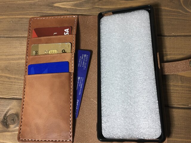 kenken様オーダー Xperia5レザーケース 2セットの画像1枚目