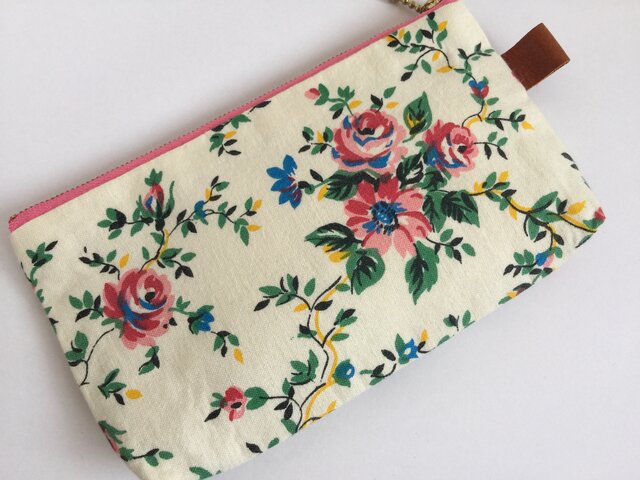 フランス アンティーク ファブリック ポーチ | iichi 日々の暮らしを