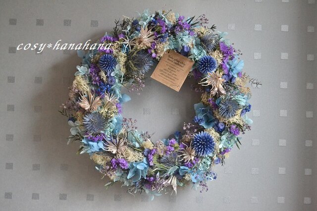 雨粒しずくwreathの画像1枚目