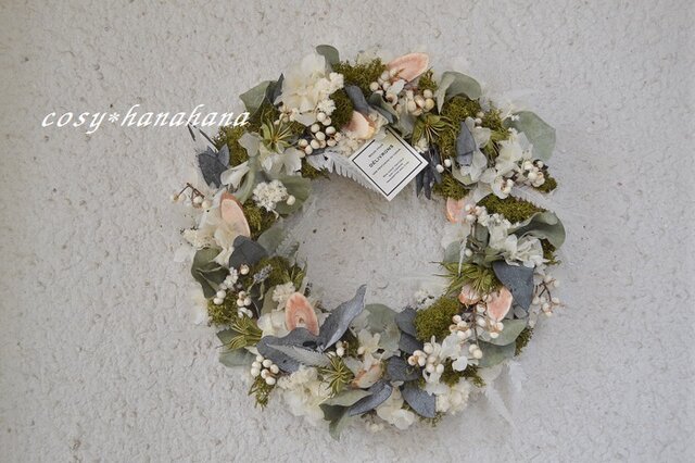 夏のボタニカルwreathの画像1枚目