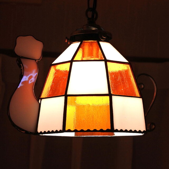 ポットランプ ステンドグラス 照明 ランプ ペンダント | iichi 日々の