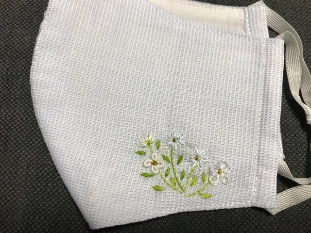 17番600円レース刺繍立体マスクカバー M サイズ 秋の+1dirlust.com