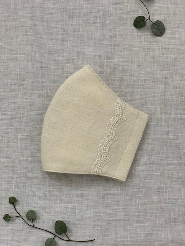 シルクリネンのマスク    ＊ 送料無料 ＊