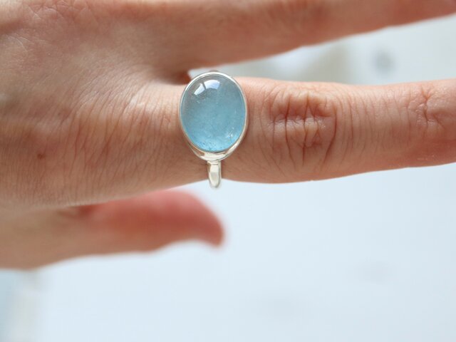 人魚のアクアマリン ringの画像1枚目