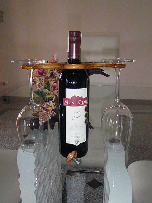 ワイングラスホルダー 01 Iichi ハンドメイド クラフト作品 手仕事品の通販 ワイングラスホルダー 01 Iichi ハンドメイド クラフト作品 手仕事品の通販