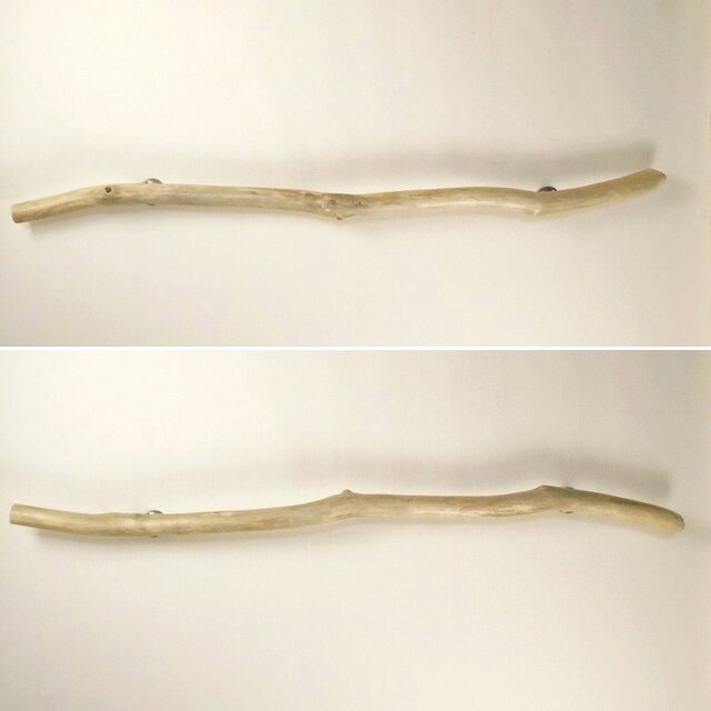 【温泉流木】ドアハンドル・手すり用流木曲がり枝 ≪オーダー品≫ 流木インテリアの画像1枚目