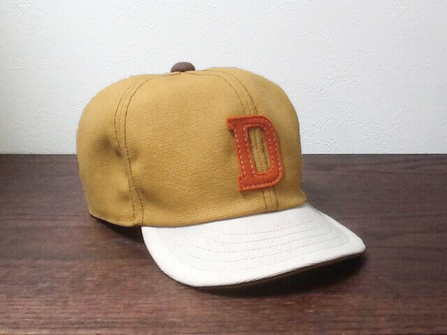 『特別ご注文品』アルファベットキャップ 帆布シリーズ 『D』サイズ違いの画像1枚目