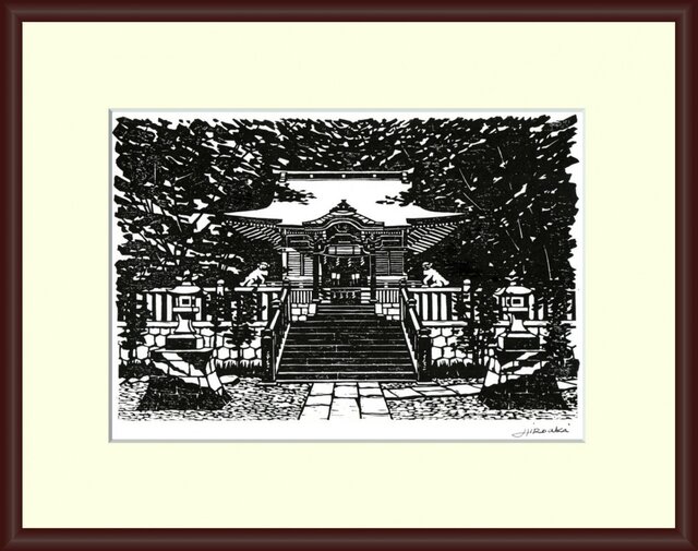 鎌倉/長谷・御霊神社(No H-42)の画像1枚目