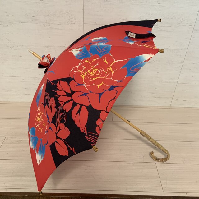浴衣地日傘 Roseの画像1枚目