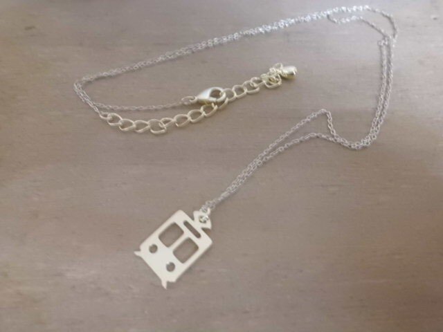 電車ネックレスの画像1枚目