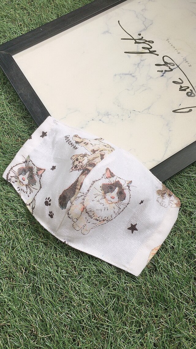 立体マスク　　キッズ　オトナ　ねこ　猫