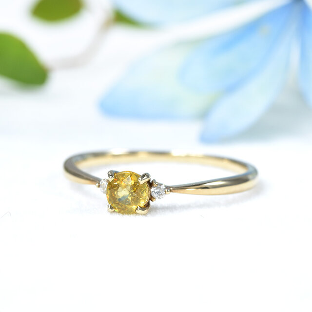 K10 スフェーン ダイヤ リング CJ050CIBSN