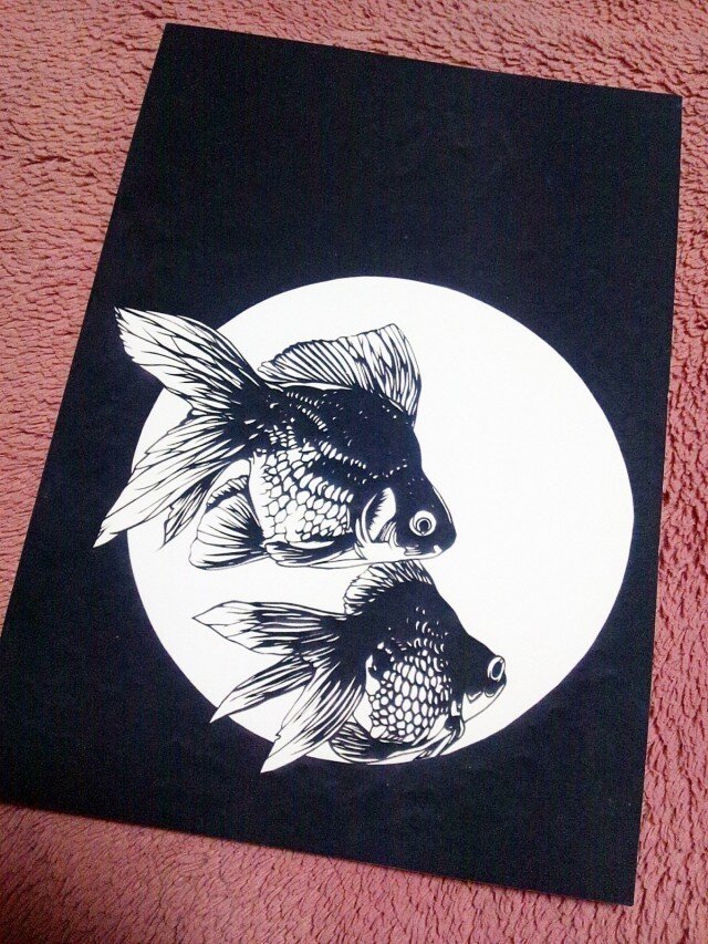 ノート(金魚)の画像1枚目