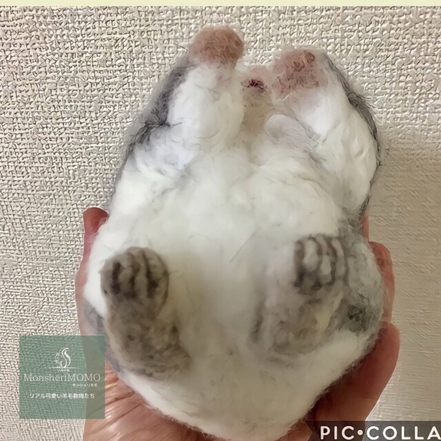 受注制作☆羊毛フェルトのエゾモモンガ | iichi 日々の暮らしを