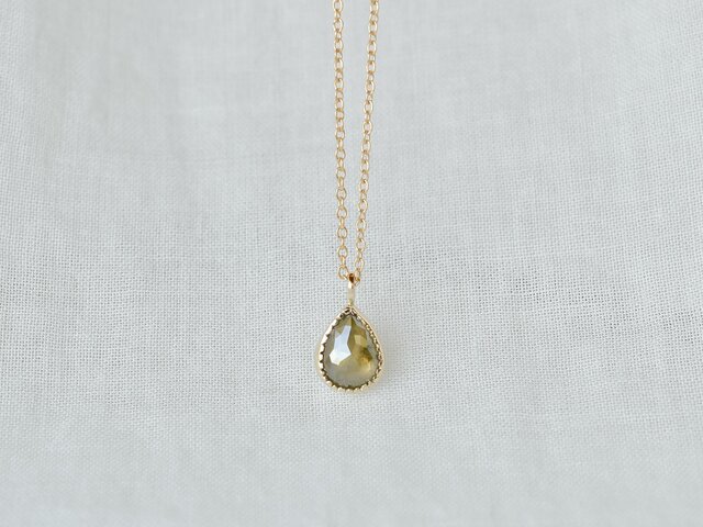 Komorebi Drop Diamond Necklaceの画像1枚目