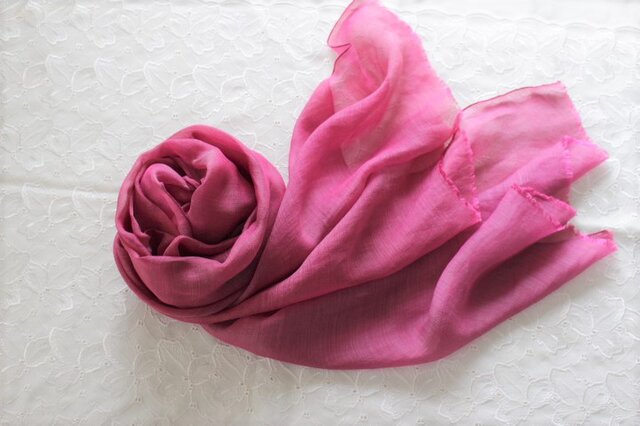 大人色 silkラミー<ひと枝のばら色>の画像1枚目