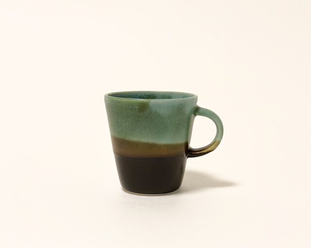 Mug cup S / ブロンズ×黒天目の画像1枚目