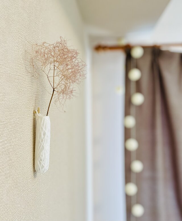 Paper Vase MAYU 繭 ／L字フック付属