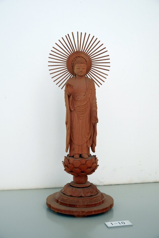 仏像1-10　阿弥陀如来立像（補修品）