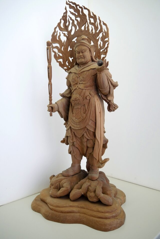 仏像1-16　多門天(補修品）