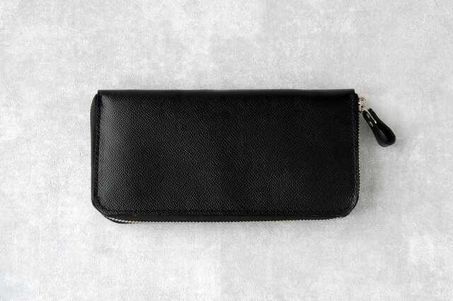 《Raffine》◇ラウンドファスナー長財布◇ブラック◇の画像1枚目