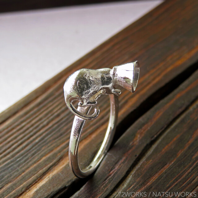 ねこリング エリザベスカラー Σ:( Cat Ring llllの画像1枚目