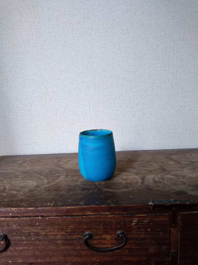 トルコ青 フリーカップの画像1枚目
