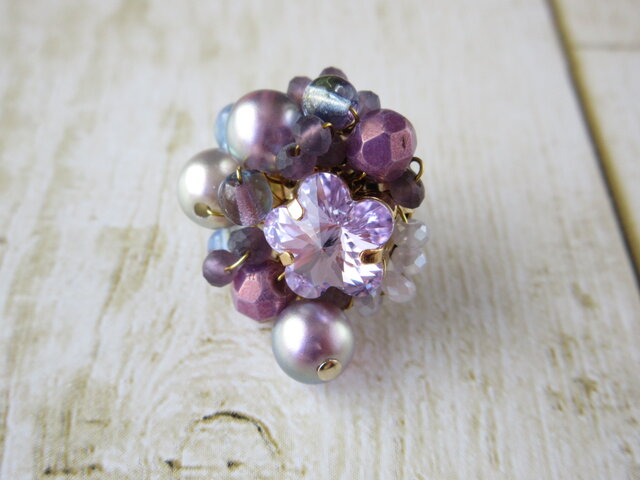 Brooch タックピン ピンブローチ スワロフスキー(K0930)の画像1枚目