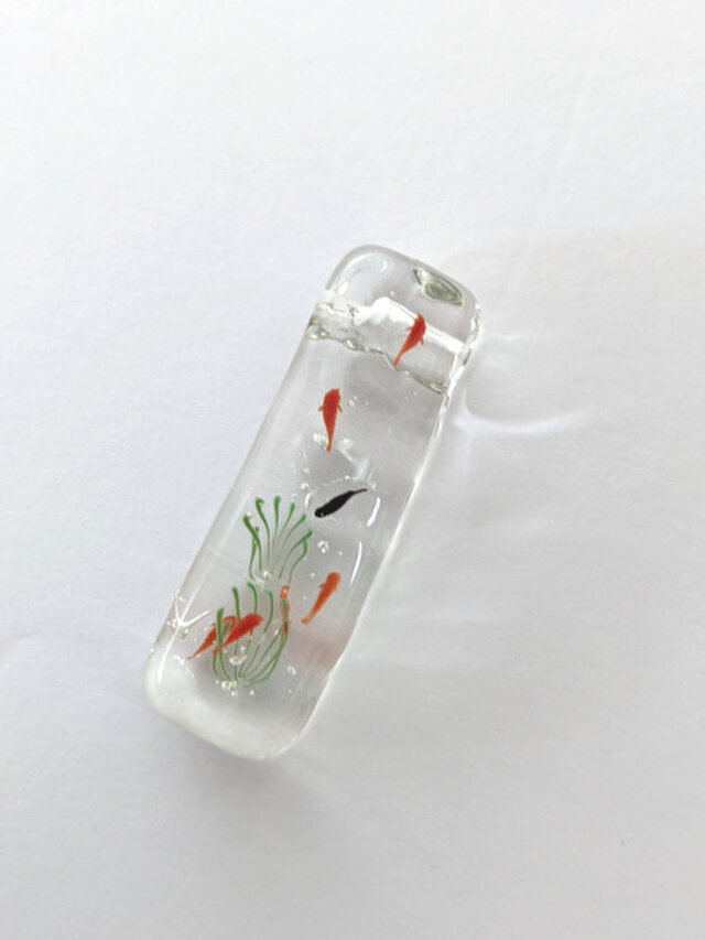 バーペンダント 金魚(小赤)2の画像1枚目