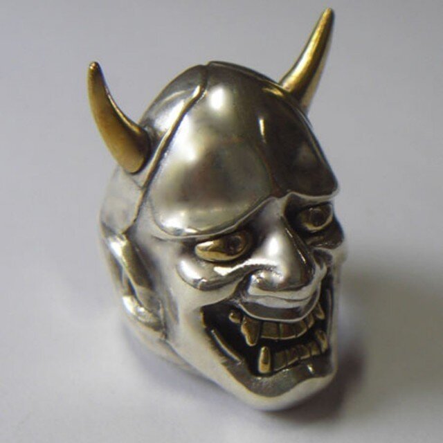 般若(真鍮+)Ringの画像1枚目