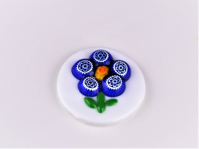 可愛いミルフィオリの小さなお花 カボション | iichi ハンドメイド・クラフト作品・手仕事品の通販