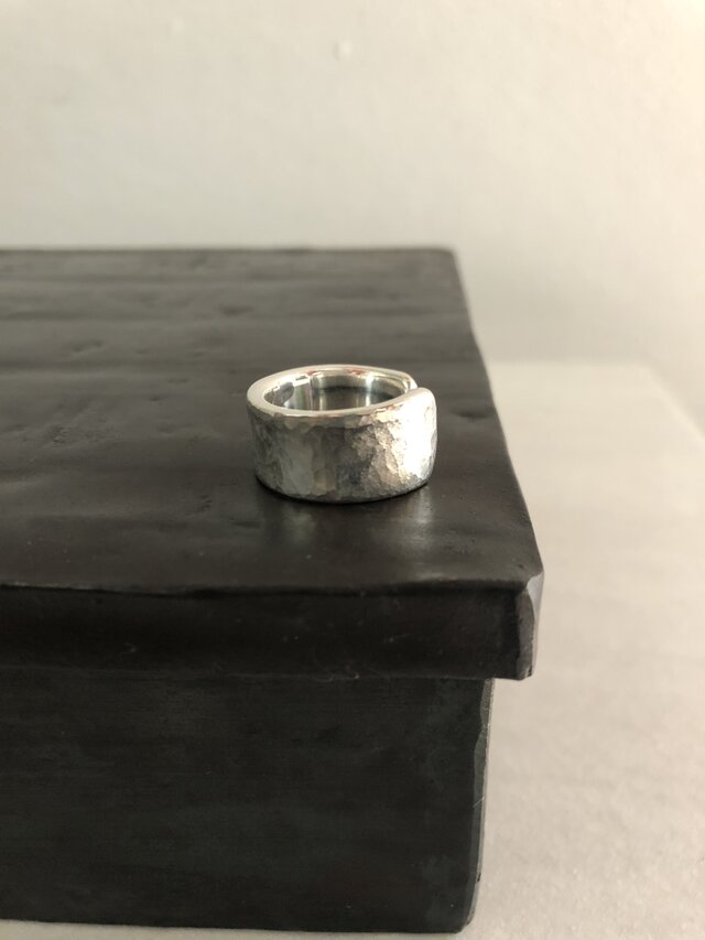 アシンメトリーring silverの画像1枚目