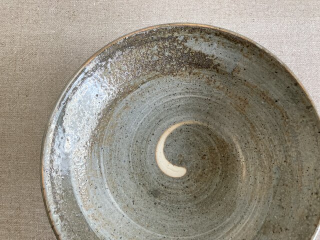 八寸刷け目皿の画像1枚目