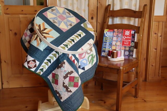 パッチワーク フープスタンド45（床置型） | iichi 日々の暮らしを