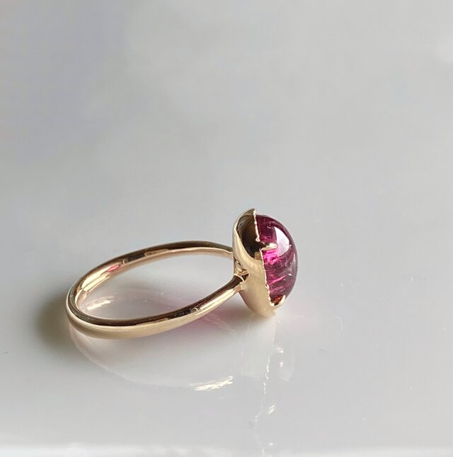 ルベライト リング/k10 | iichi ハンドメイド・アンティーク・食品 