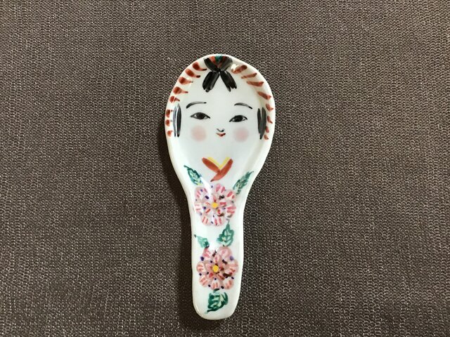 こけしレンゲ・牡丹2つの画像1枚目