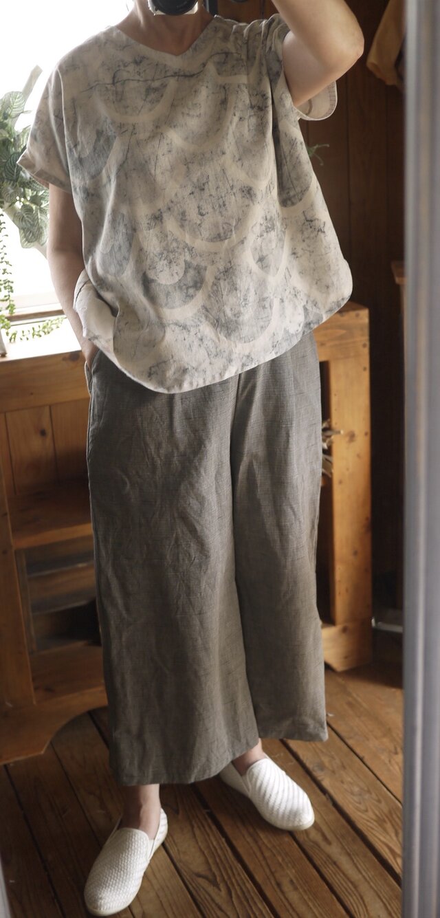 古布鯉のぼりからトップスの画像1枚目